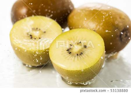 Image of fresh gold kiwi 53138880