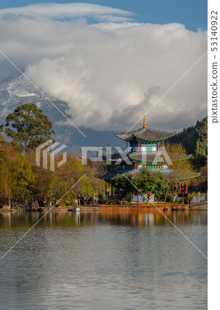 Black Dragon Pool China's Yunnan Lijiang Black Dragon Pool Black Dragon Pond Yuquan Park Black Dragon Pool China's Yunnan Lijiang Black Dragon Pool Black Dragon Pond Yuquan Park 53140922