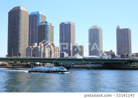 Sumida River and Sakai Tower Mansions 53141145