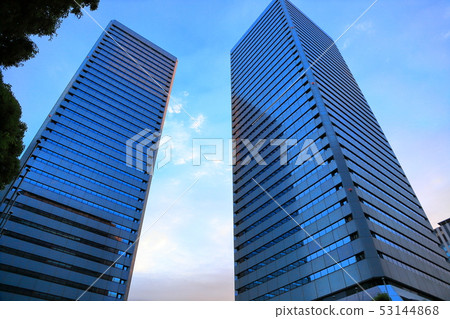 大阪早晨大廈街道 大阪早晨大廈街道 53144868