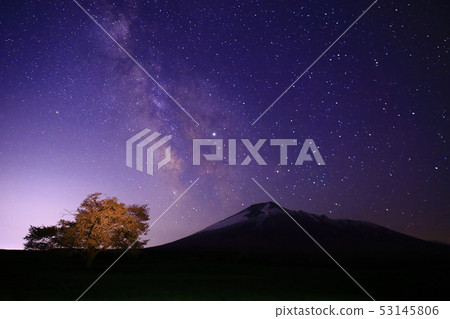 Iwate and Milky Way 53145806