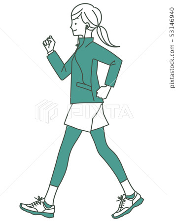 Women-walking-2 colors Women-walking-2 colors 53146940