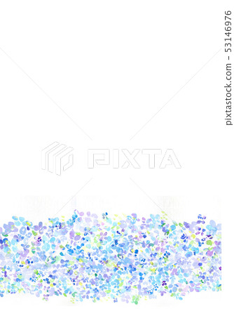 Hydrangea watercolor texture Hydrangea watercolor texture 53146976