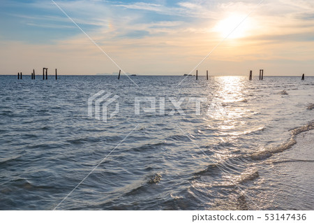 Beautiful Tropical beach at sunrise beach,Koh Lipe Beautiful Tropical beach at sunrise beach,Koh Lipe 53147436