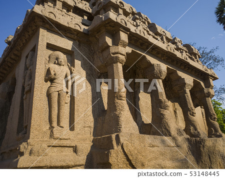 Stone Carving Temple (Lata) Mahabalipuram 53148445