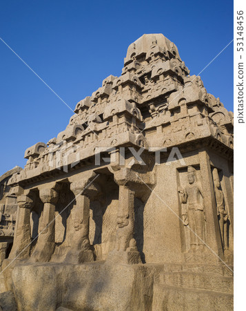 Stone Carving Temple (Lata) Mahabalipuram 53148456
