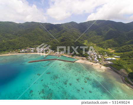 Usomura Hirata和Amuro(奄美大島)的鳥瞰圖 Usomura Hirata和Amuro(奄美大島)的鳥瞰圖 53149024