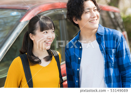 開車約會日本夫婦 53149089