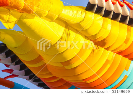 Abstract elements of kite for background 53149699