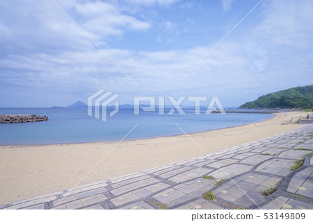 Kaimondake從Nekyo路站附近的岸邊看到 53149809