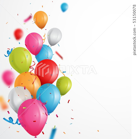 Colorful birthday banner design