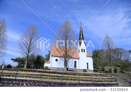 Germany church chapel rural church bavaria village 53150824