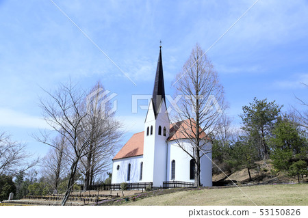 Germany church chapel rural church bavaria village 53150826