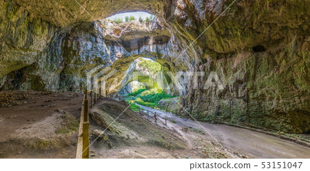 Devetashka cave in Bulgaria Devetashka cave in Bulgaria 53151047