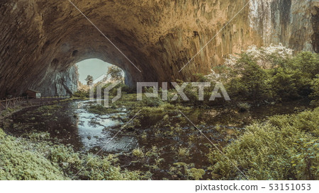 Devetashka cave in Bulgaria Devetashka cave in Bulgaria 53151053
