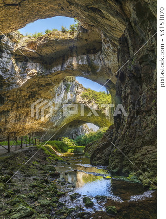 Devetashka cave in Bulgaria Devetashka cave in Bulgaria 53151070