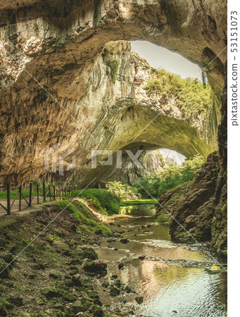 Devetashka cave in Bulgaria Devetashka cave in Bulgaria 53151073