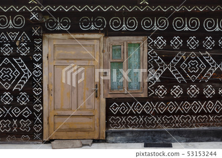 Cicmany village in Zilina region. 53153244