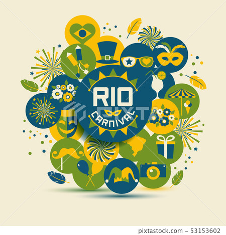 Carnival vector illustration. Carnival vector illustration. 53153602