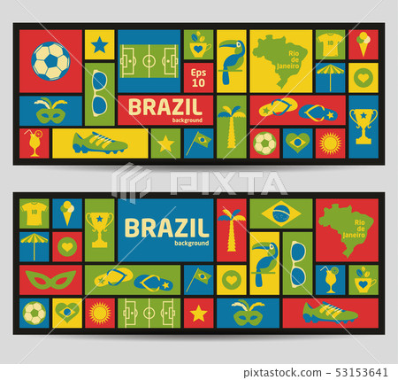 Vector Illustration of Brazil Vector Illustration of Brazil 53153641