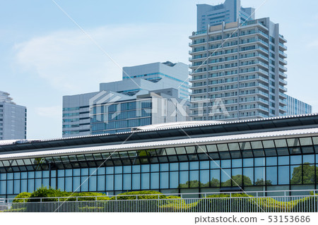 (Kanagawa Prefecture-urban scenery) Scenery 2 around Yokohama International Congress Center 53153686