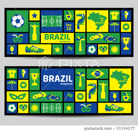 Vector Illustration of Brazil 53154177