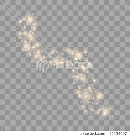 Gold glittering star dust  53154697