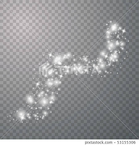 White sparks and golden stars White sparks and golden stars 53155306