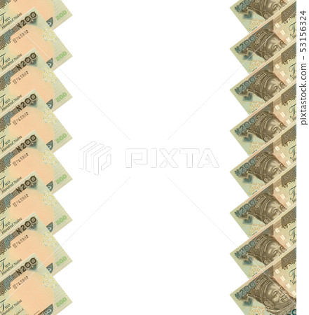 Frame of on 200 Naira 2008 Banknotes Frame of on 200 Naira 2008 Banknotes 53156324