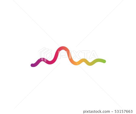 Sound waves vector illustration Sound waves vector illustration 53157663