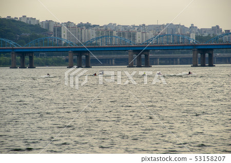 Yongsan Bridge, Yongsan-gu, Dongjak-gu, Han River, Seoul Yongsan Bridge, Yongsan-gu, Dongjak-gu, Han River, Seoul 53158207