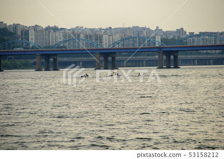 Yongsan Bridge, Yongsan-gu, Dongjak-gu, Han River, Seoul 53158212
