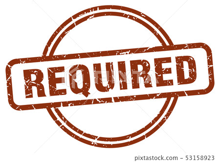 required stamp - Stock Illustration [53158923] - PIXTA