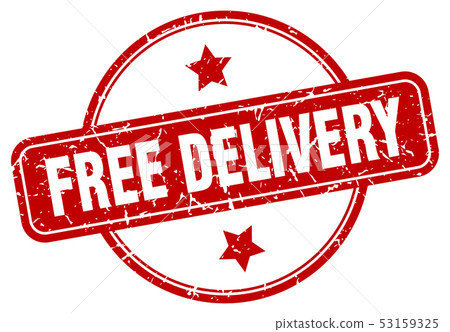 free delivery sign free delivery sign 53159325