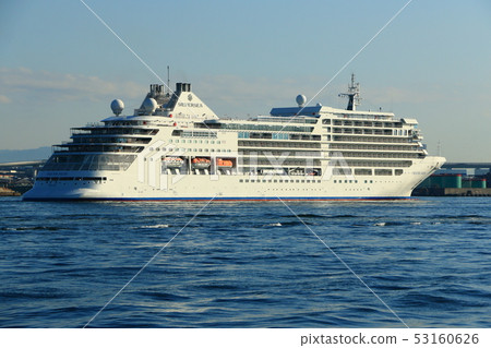 Cruise liner Silver Muse Osaka Port 53160626