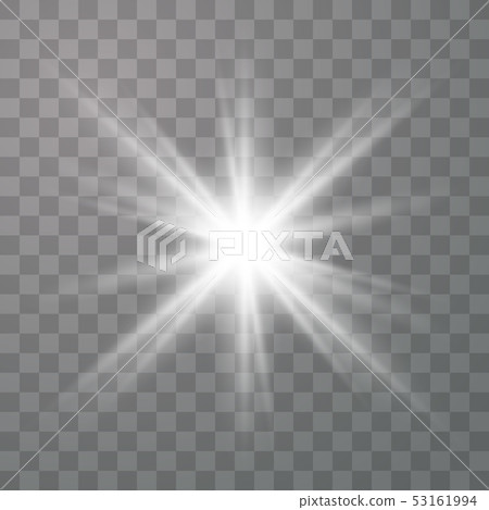 White glowing light burst explosion White glowing light burst explosion 53161994