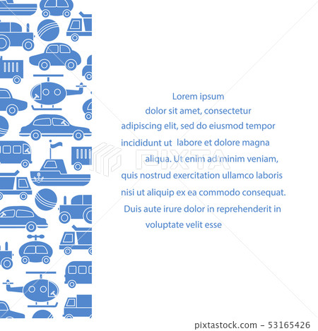 Trucks, cars, bus, dump, ball, boat, helicopter Trucks, cars, bus, dump, ball, boat, helicopter 53165426