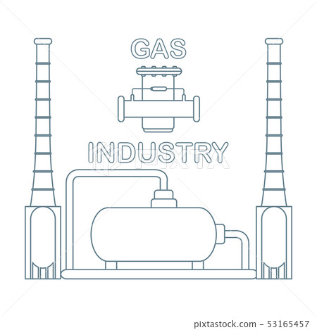 Gas processing plant Gas filter. 53165457