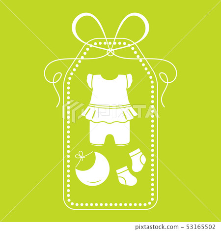 Baby clothes Bib, socks, bodysuit. Newborns. 53165502