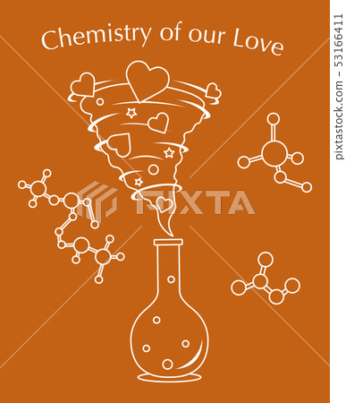 Flask, hearts tornado, love message Feeling, mood Flask, hearts tornado, love message Feeling, mood 53166411