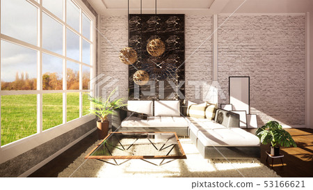 Loft modern interior designed 53166621