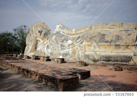 泰國大城遺跡:Wat Rokayasta(睡佛)街頭霸王Sagat舞台模型 泰國大城遺跡:Wat Rokayasta(睡佛)街頭霸王Sagat舞台模型 53167003