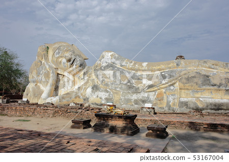 泰國大城遺跡:Wat Rokayasta(睡佛)街頭霸王Sagat舞台模型 泰國大城遺跡:Wat Rokayasta(睡佛)街頭霸王Sagat舞台模型 53167004