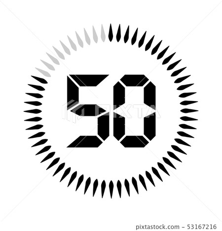 The minutes or seconds timer The minutes or seconds timer 53167216
