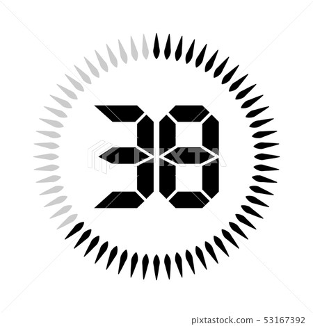 The minutes or seconds timer The minutes or seconds timer 53167392