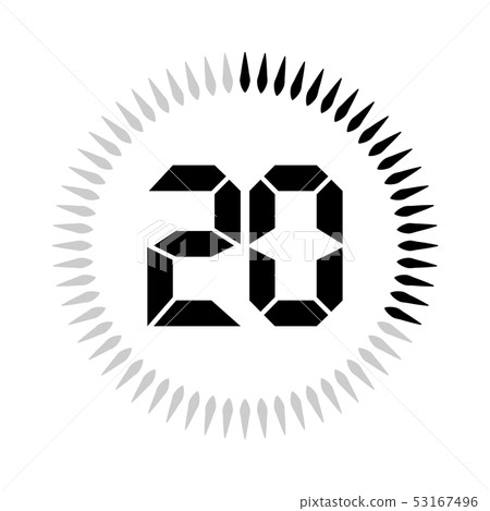 The minutes or seconds timer The minutes or seconds timer 53167496