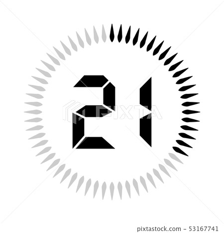 The 21 minutes or seconds timer The 21 minutes or seconds timer 53167741