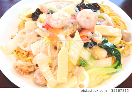 美味的Gomoku Ankake Yakisoba 美味的Gomoku Ankake Yakisoba 53167815