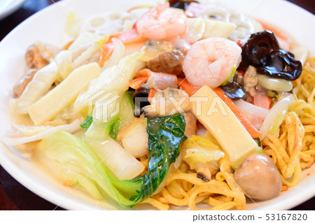Delicious Gomoku Ankake Yakisoba Delicious Gomoku Ankake Yakisoba 53167820