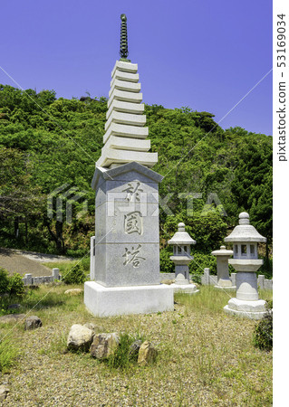 Shimane Prefecture Izumo Izumo akuni Atokuto tower votive mountain park Shimane Prefecture Izumo Izumo akuni Atokuto tower votive mountain park 53169034